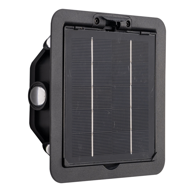 New solar outdoor wall lamp with top and bottom light, LED waterproof, courtyard villa decoration, home wall-washing lamp, cross-border Item Picture