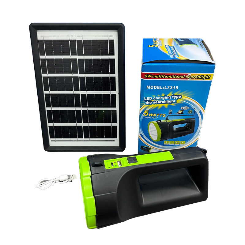 Foreign trade flashlight, strong light, mobile phone charging, long-range multi-functional outdoor lithium battery, portable probe light led Item Picture