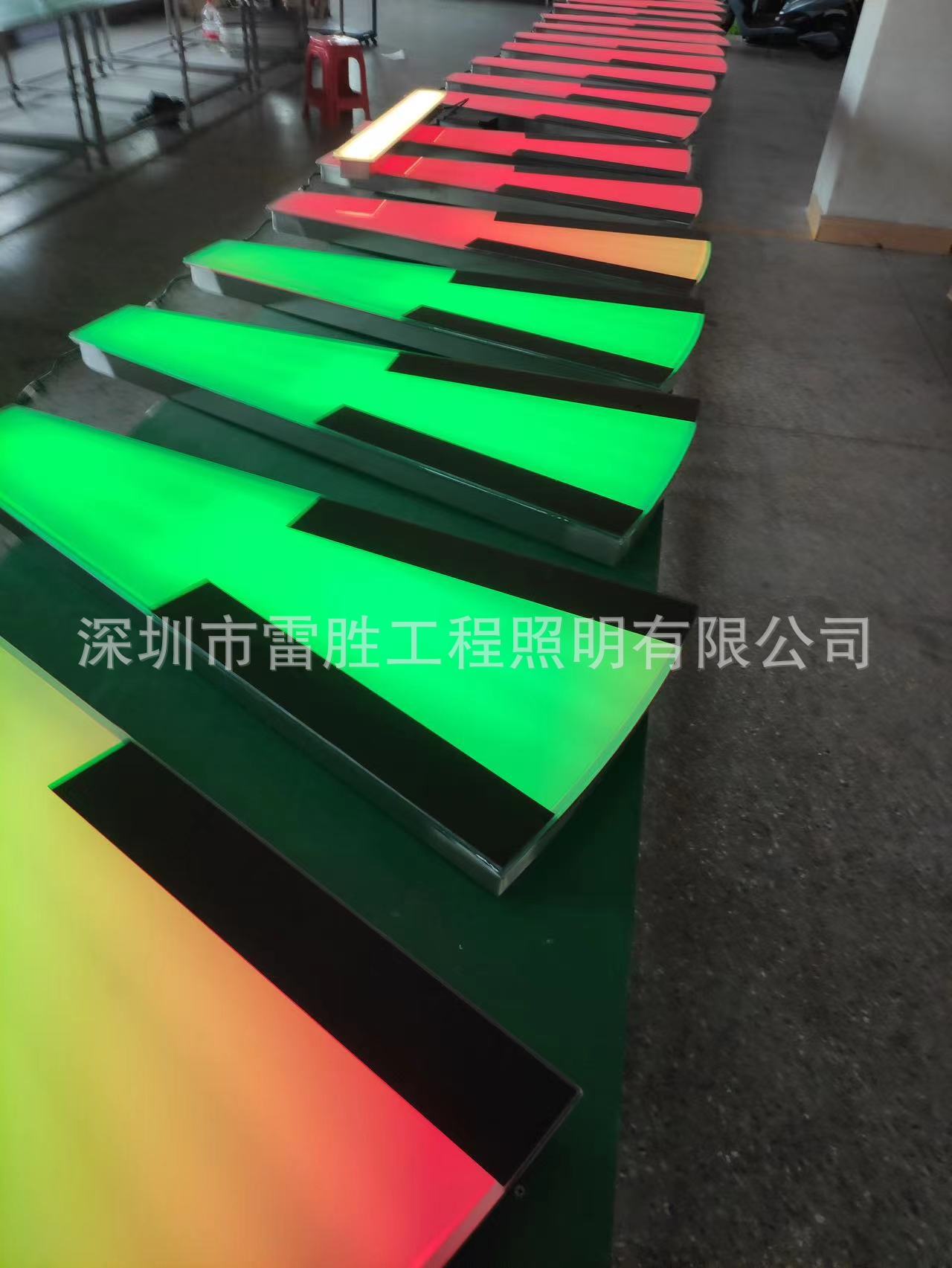 Piano floor tile light manufacturer for outdoor lighting of the ground details Picture