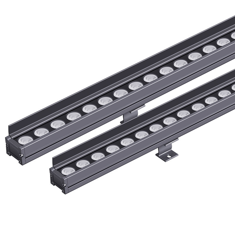 LED outdoor waterproof wall-washing light project linear light, hotel exterior wall mid-outlet structure waterproof wall-washing light wholesale Item Picture