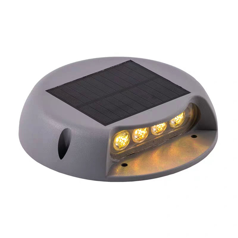 Solar-powered walkway lights, outdoor courtyard waterproof and wire-free turtle-back lights, park staircase steps, square walkway lights Item Picture