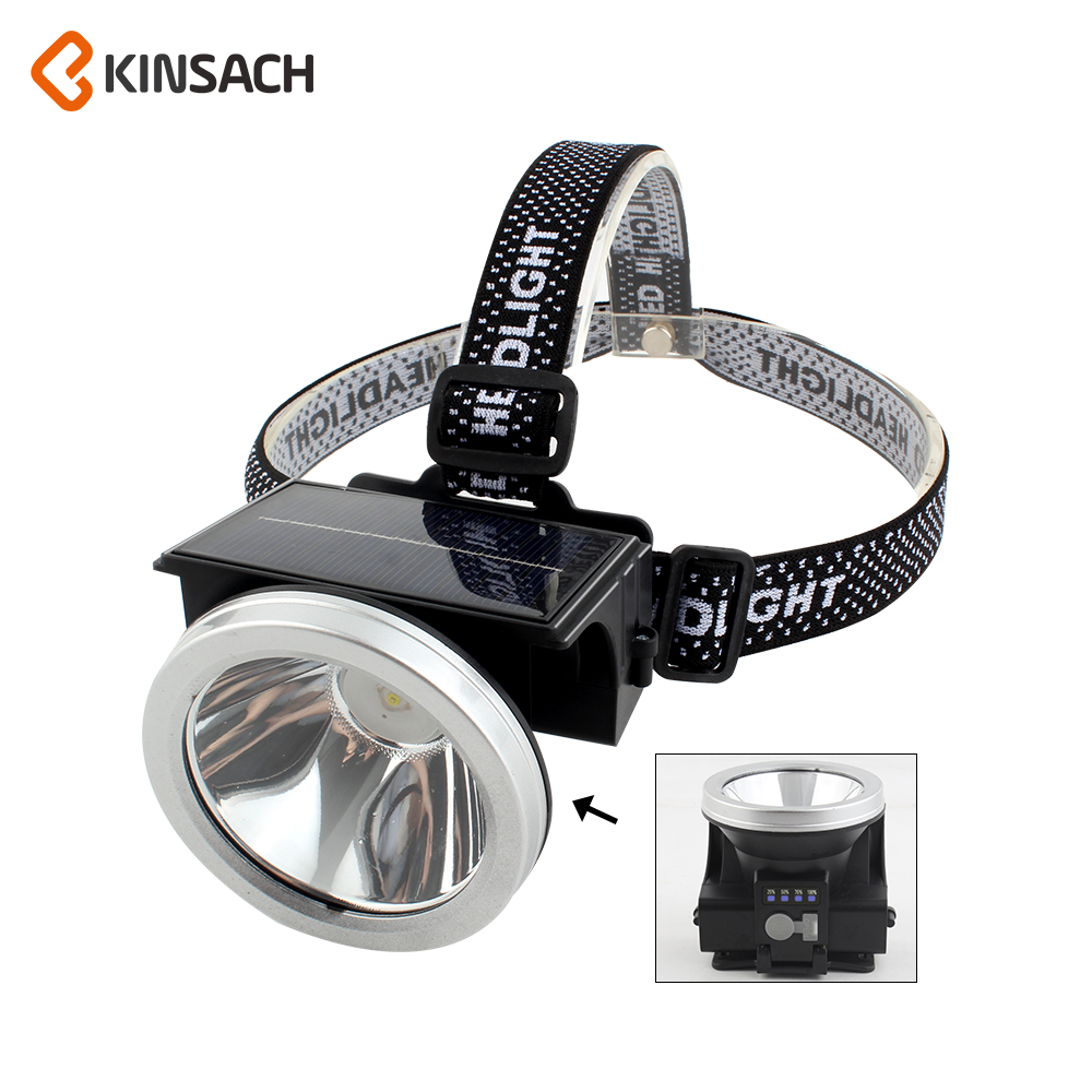 KINSACH Star Source TYPE-C Solar Charging Sensor Headlamp