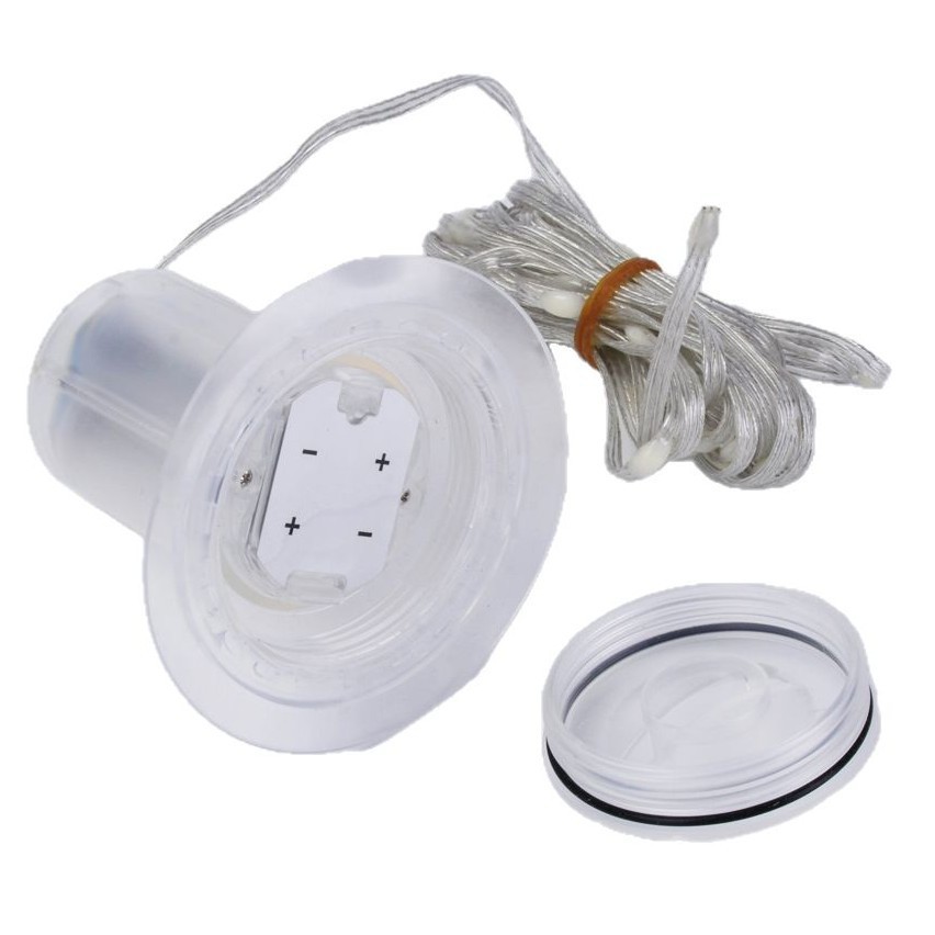 Remote control waterproof light string, outdoor seven-color light string, PVC-coated light strip, festival party decorative light, swimming pool sofa light Item Picture