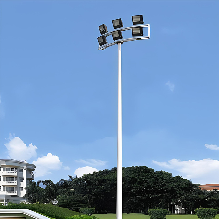 Lifting type/ladder type 30-meter square lighting lamp, automatic lifting football field high-pole lighting lamp, ultra-high brightness lamp details Picture