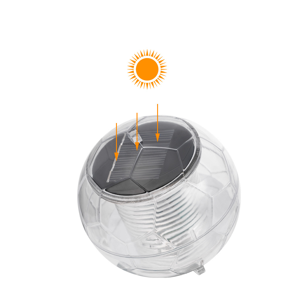 LED Solar Floating Yard Light, seven-color floating ball garden light Item Picture