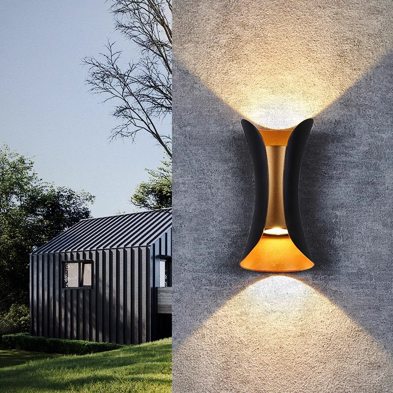 Outdoor wall lamps, Nordic creative living room background wall, modern and simple waist bedside, bedroom, hotel front door lamps Application Scenario