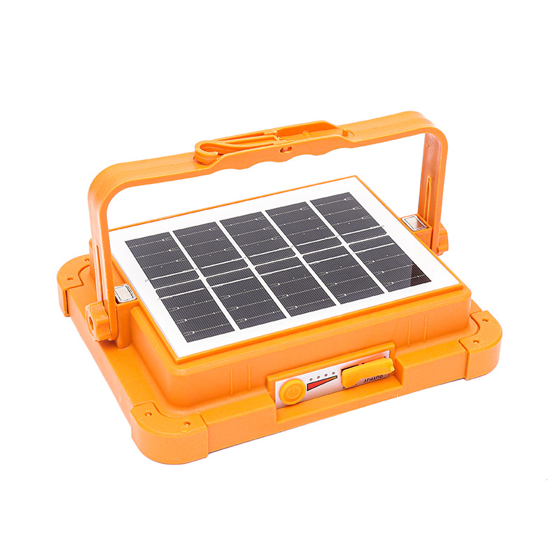Outdoor charging lighting lamps, small yellow lights, medium-sized solar night market stall lights, power failure emergency outdoor camping lights Item Picture