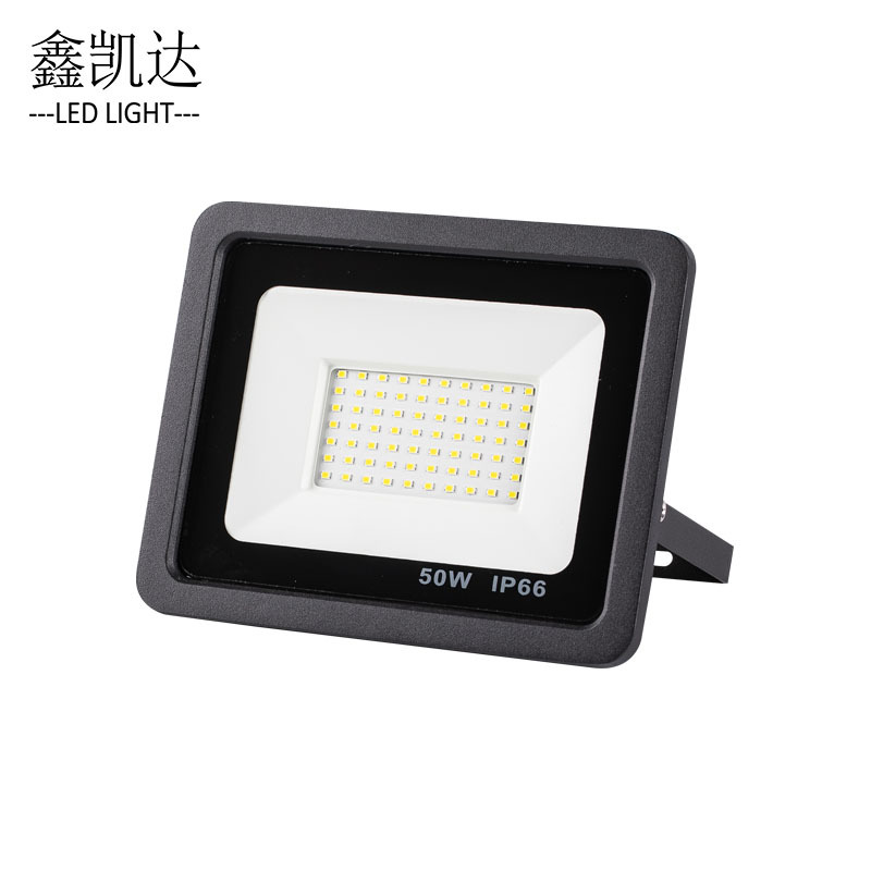 Cross-border small apple waterproof led floodlights 10W, 20W, 30W, 50W, 100W, 200W floodlights full figure