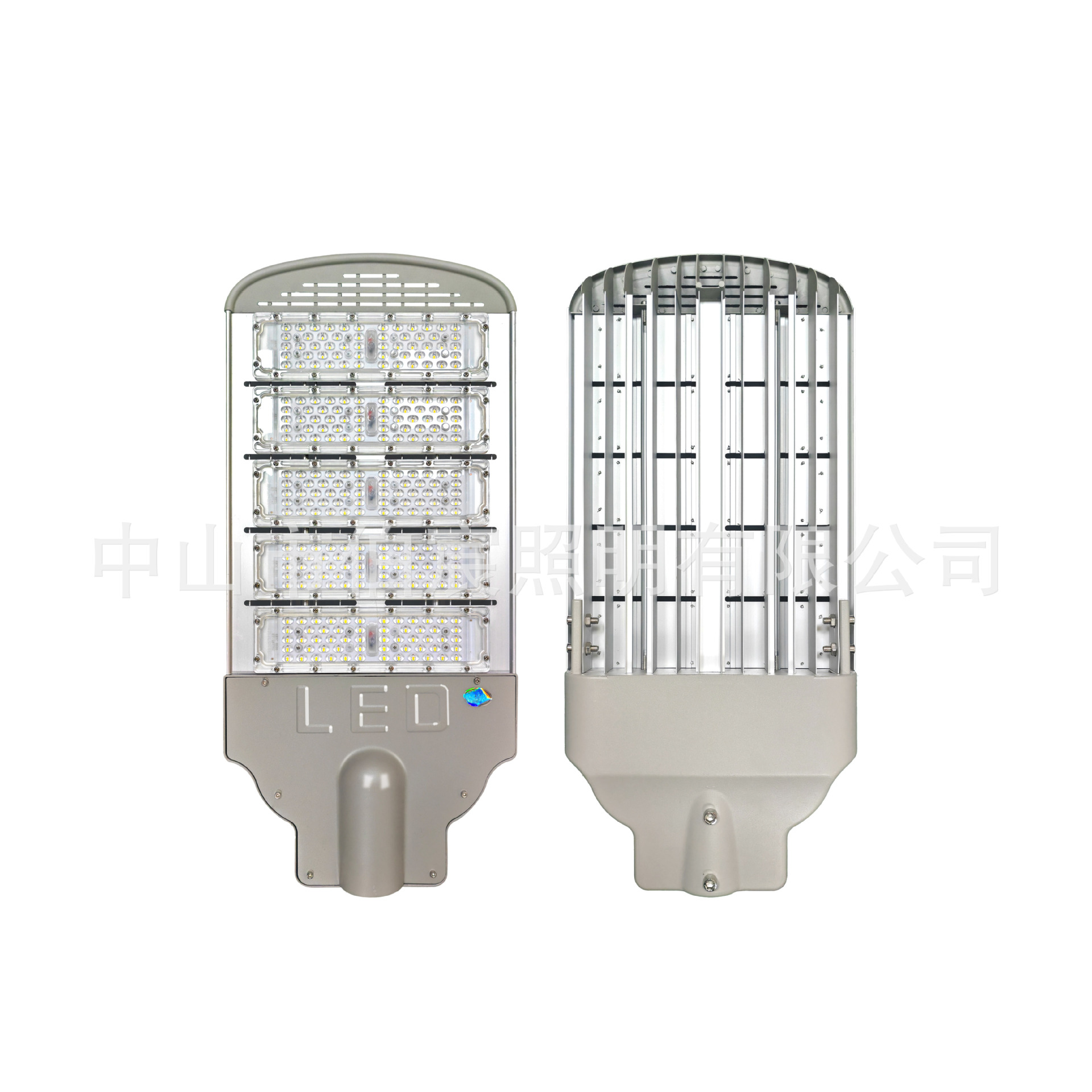 Replace the LED energy-saving street lamp head with an outdoor waterproof 100W / 150W engineering module 220V cantilever high-pole street lamp head Item Picture
