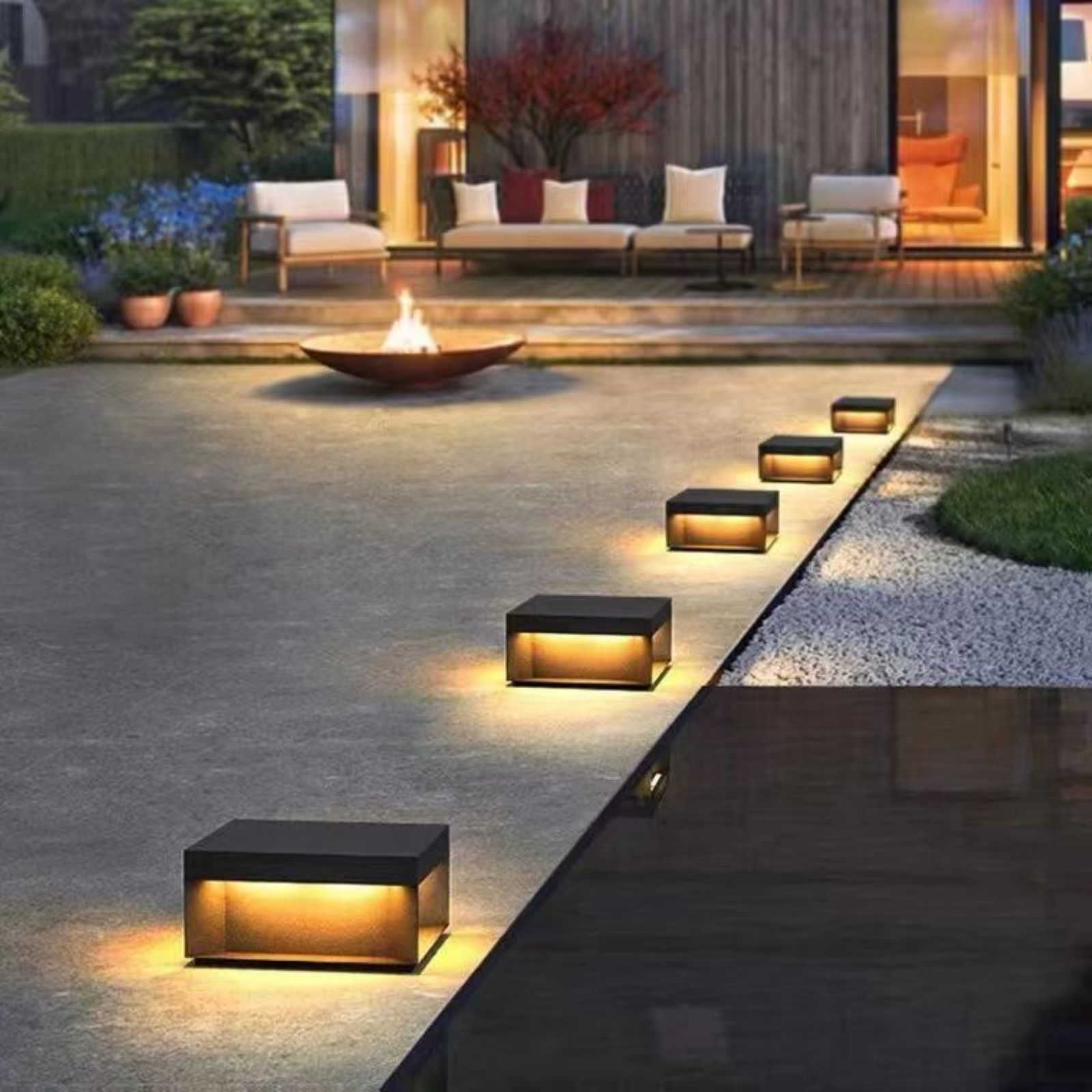 Outdoor lamps, solar column head lamps, outdoor waterproof garden lamps, Chinese-style door column lamps, villa entrance wall column lamps Specification drawing