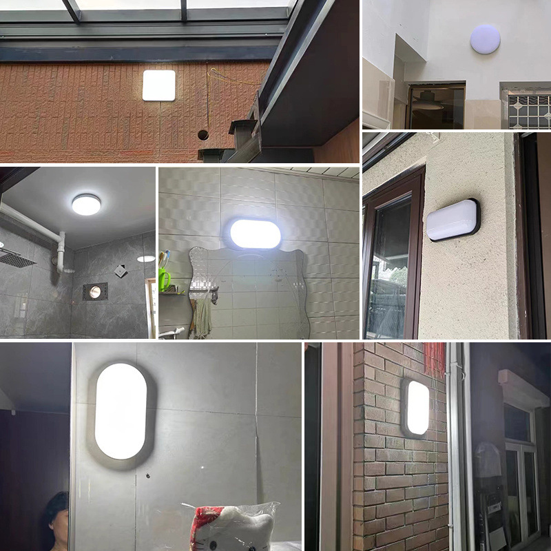 led wall lights, staircase, corridor, balcony, ultra-thin outdoor waterproof, bathroom, toilet, bedroom, ceiling and wall lights details Picture
