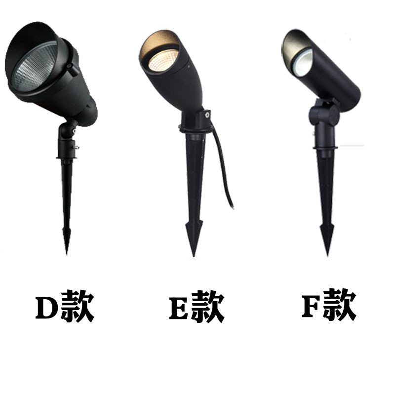Tree lighting, landscape spotlights, led tree lighting, outdoor waterproof floodlights, ground insertion lights, lawn lights, garden ground insertion lights Specification drawing