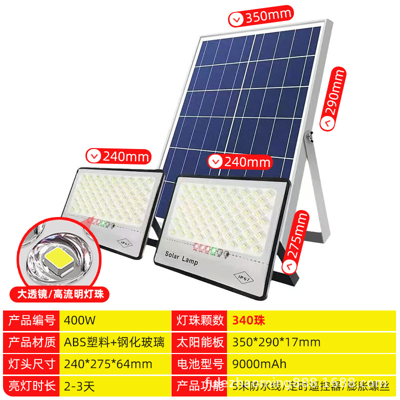 The solar-powered lighting lamp is super bright, suitable for two people at a time. It is a household outdoor garden lamp that is waterproof both indoors and outdoors and automatically lights up when it gets dark Application Scenario