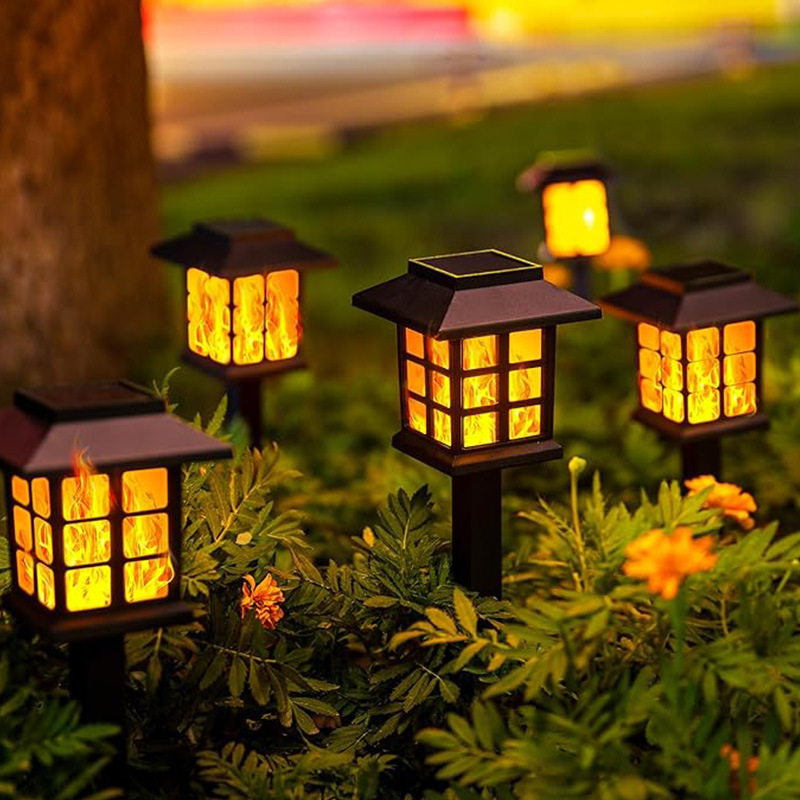 Lawn lights, courtyard decorative ground insert lights, landscape led waterproof outdoor seven-color garden street lights and night lights are selling well full figure