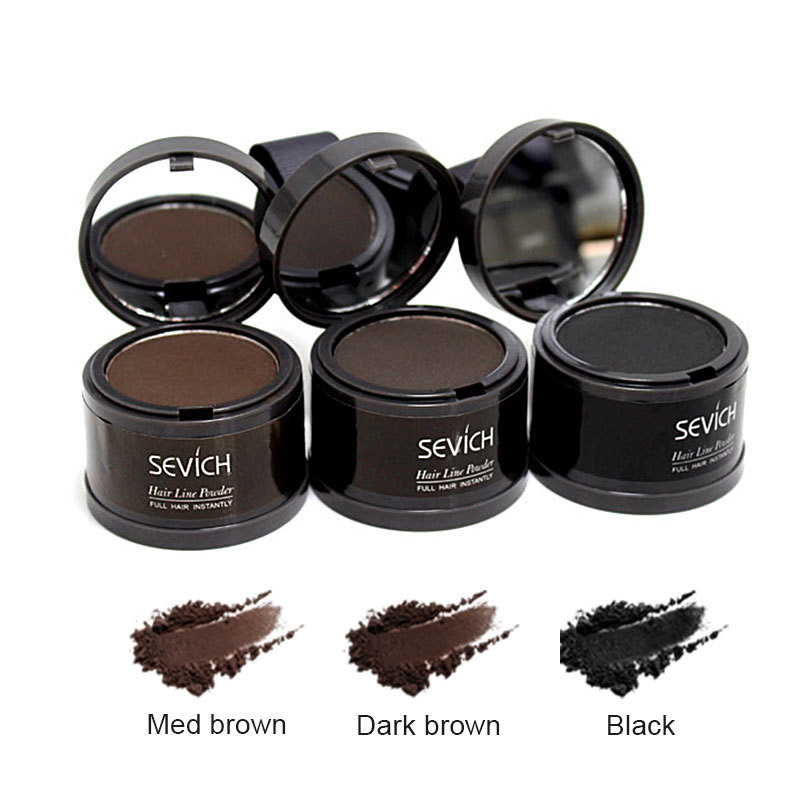 Cross-border 4g forehead thinning hair Covering Hair Contouring powder Hairline Contouring Shadow Filling Forehead Hairline replacement Hair Item Picture