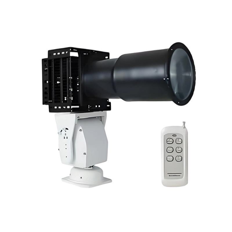 Pan-tilt led searchlight for ships, docks, ports, prisons, border defense, ultra-bright and powerful long-range focused lighting spotlights Application Scenario