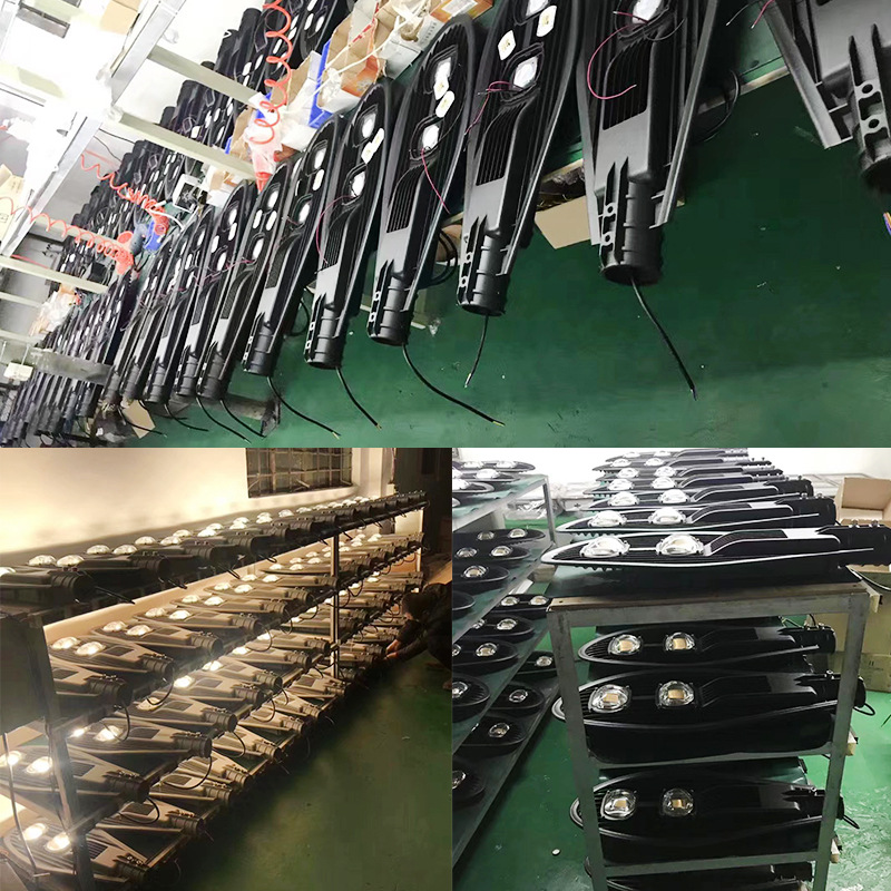Cross-border wholesale 100w outdoor high-brightness rural sword single and double arm city power street lamps led ultra-bright 6-meter engineering street lamps details Picture