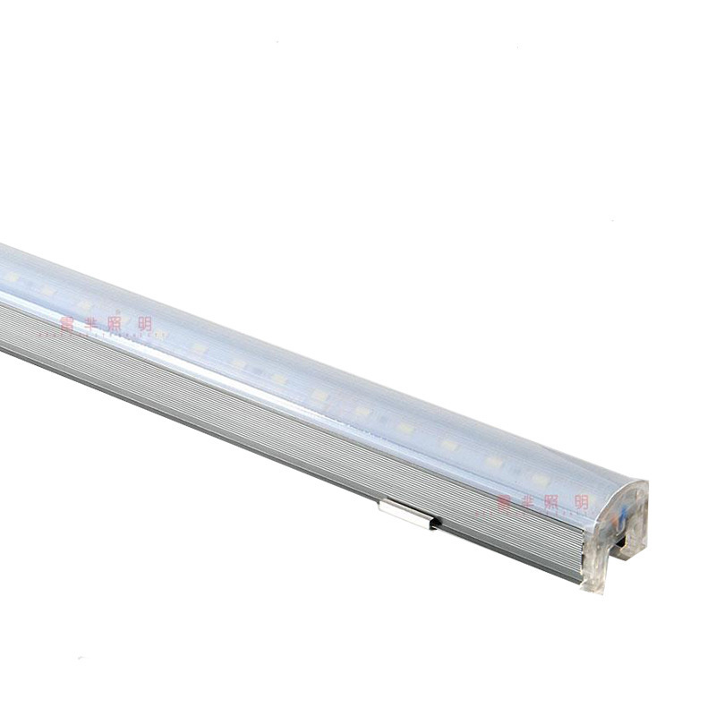 led strip lights, outdoor building, bridge, hotel exterior wall lighting project, waterproof guardrail tubes, yellow contour light strips Item Picture