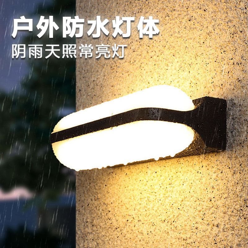 Wholesale of outdoor wall lamps, waterproof hotel garden wall lamps, courtyard led, villa simple balcony outdoor wall lamps details Picture