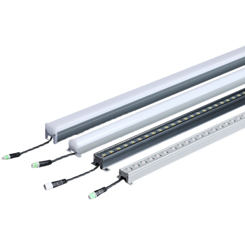 RGB strip lights, led guardrail tubes, seven-color digital tubes, outdoor advertising, storefront lighting, horse running light show project Item Picture