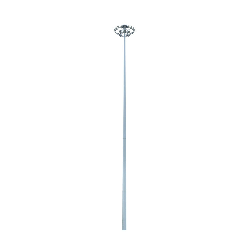 Factory direct supply of 15-meter and 20-meter stadium lifting LED high mast lights, 9-meter high-power basketball, football and volleyball, Meihua Lighting Item Picture