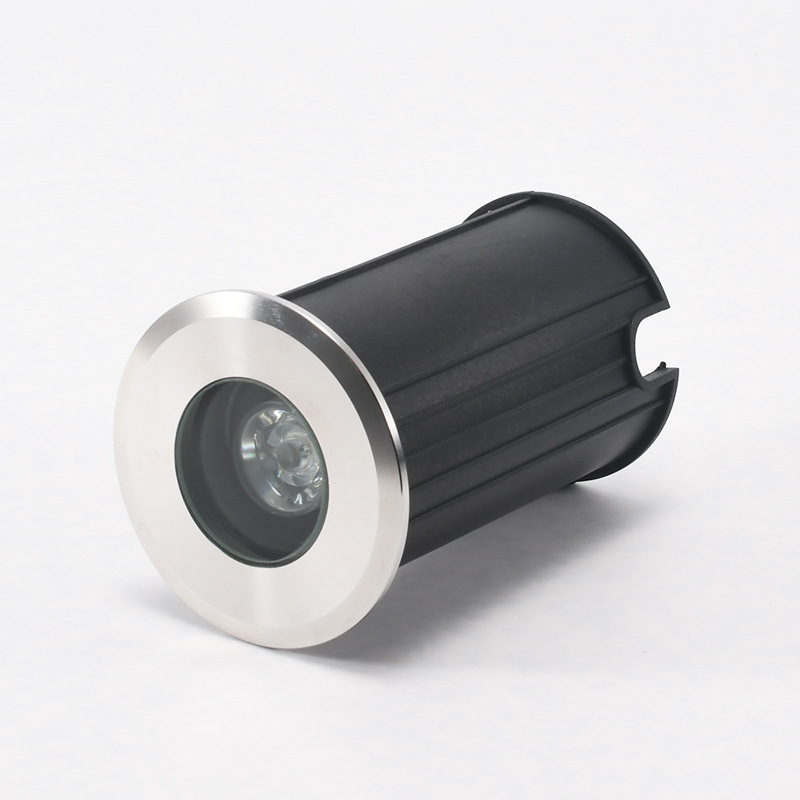LED small ground lights 1W, 3W, 5W outdoor waterproof stainless steel side-emitting small ground lights, breathing lights, step lights Item Picture