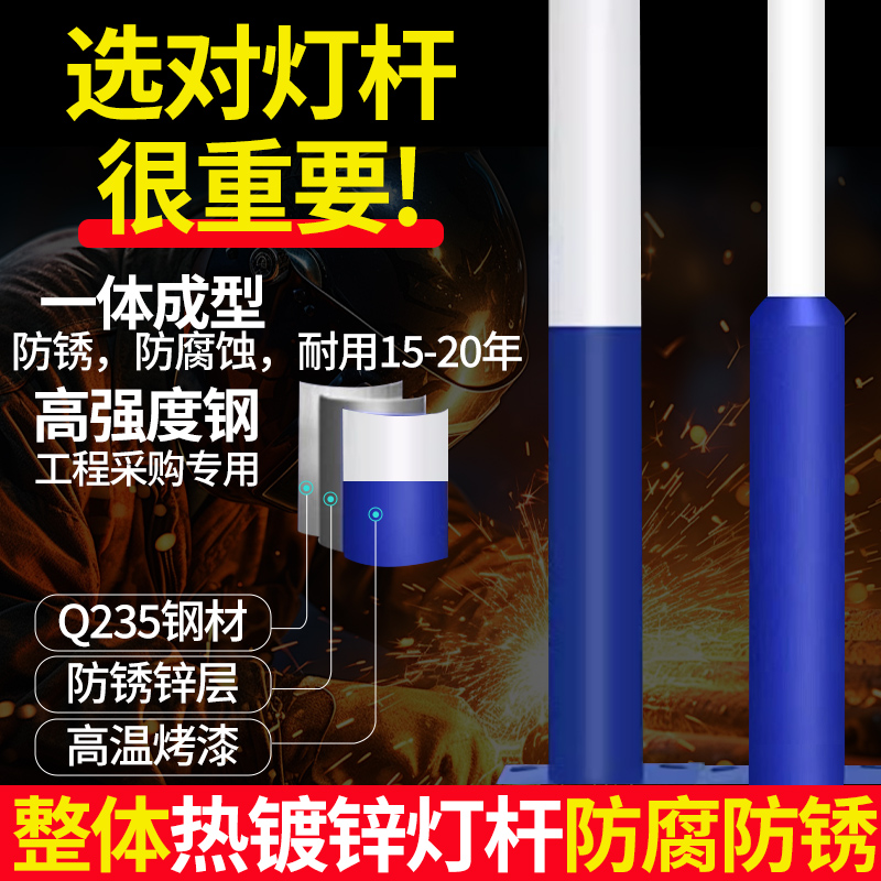【 North American Infrastructure Designated Model 】 High-power rural outdoor lamp, road ultra-bright lighting lamp, solar street lamp head Application Scenario