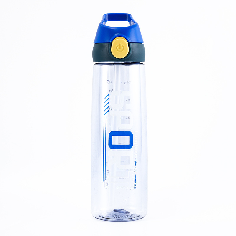 H164-HY-034 New outdoor plastic cup, a portable water cup with a high appearance level and a straw detail image 5