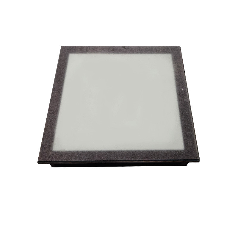 Dynamic grid interactive game, block-sensing floor tile light prop, human foot stepping on luminous seven-color gravity floor light Item Picture