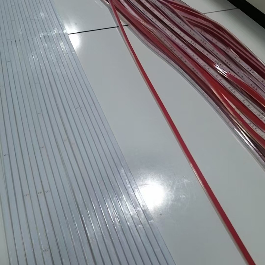 LED flexible light strips, decorative lights, outdoor atmosphere lights, outdoor color-changing silicone neon light strips with transparent lines Specification drawing
