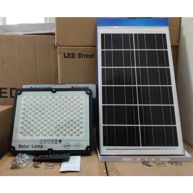 The manufacturer supplies high-power floodlights, solar street lamps for rural construction, municipal engineering, and road waterproofing lighting Application Scenario