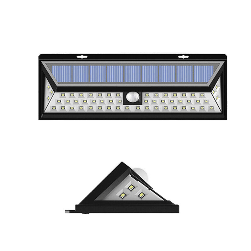 Solar lamps, street lamps, household courtyard lighting, automatic lighting when it gets dark, outdoor gates, human body sensing, foreign trade factory chain Item Picture