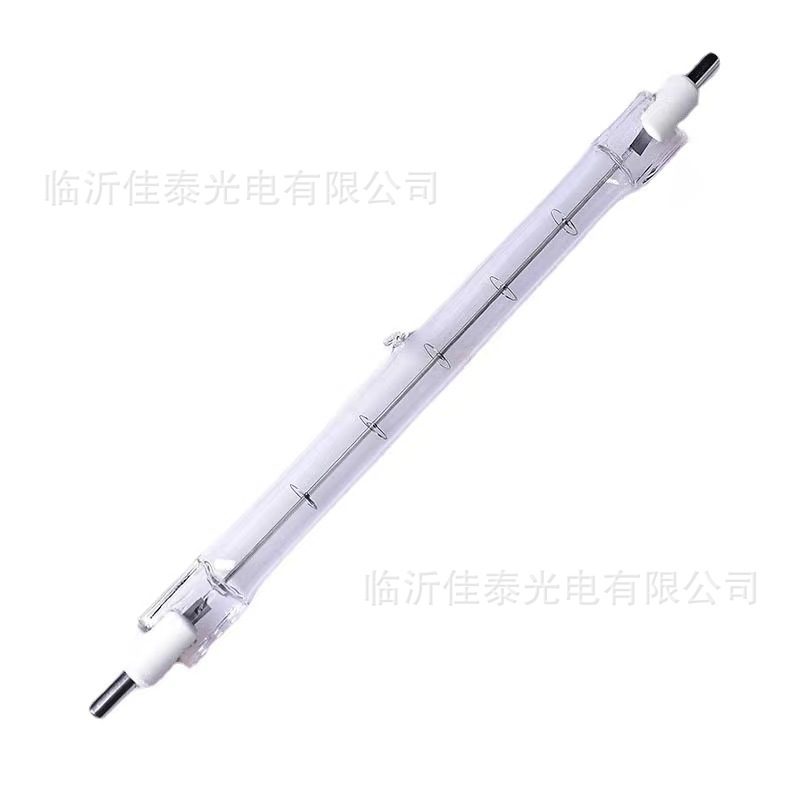 Iodine tungsten lamp tubes, ultra-bright solar lamp tubes, roast duck oven lamp tubes, lamp stands, construction site lamps, kilowatt lamp tubes, heating halogen tungsten lamp tubes Item Picture
