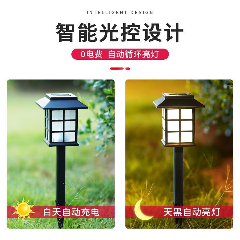 Lawn lights, courtyard decorative ground insert lights, landscape led waterproof outdoor seven-color garden street lights and night lights are selling well Application Scenario