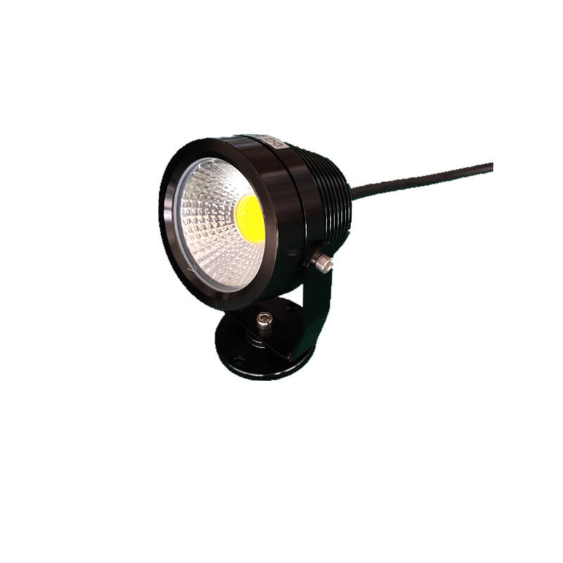 Outdoor waterproof cob focused 3W and 5W small spotlights, bedroom, villa, drum tower, lawn, courtyard, ground-mounted exposed led Item Picture