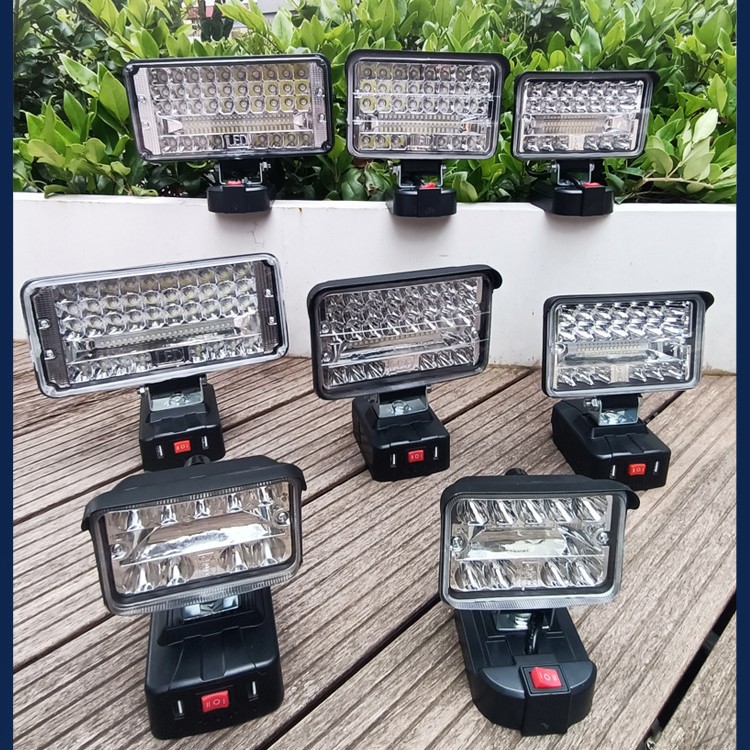 Outdoor camping LED floodlight, desktop portable handheld high-brightness lighting Item Picture