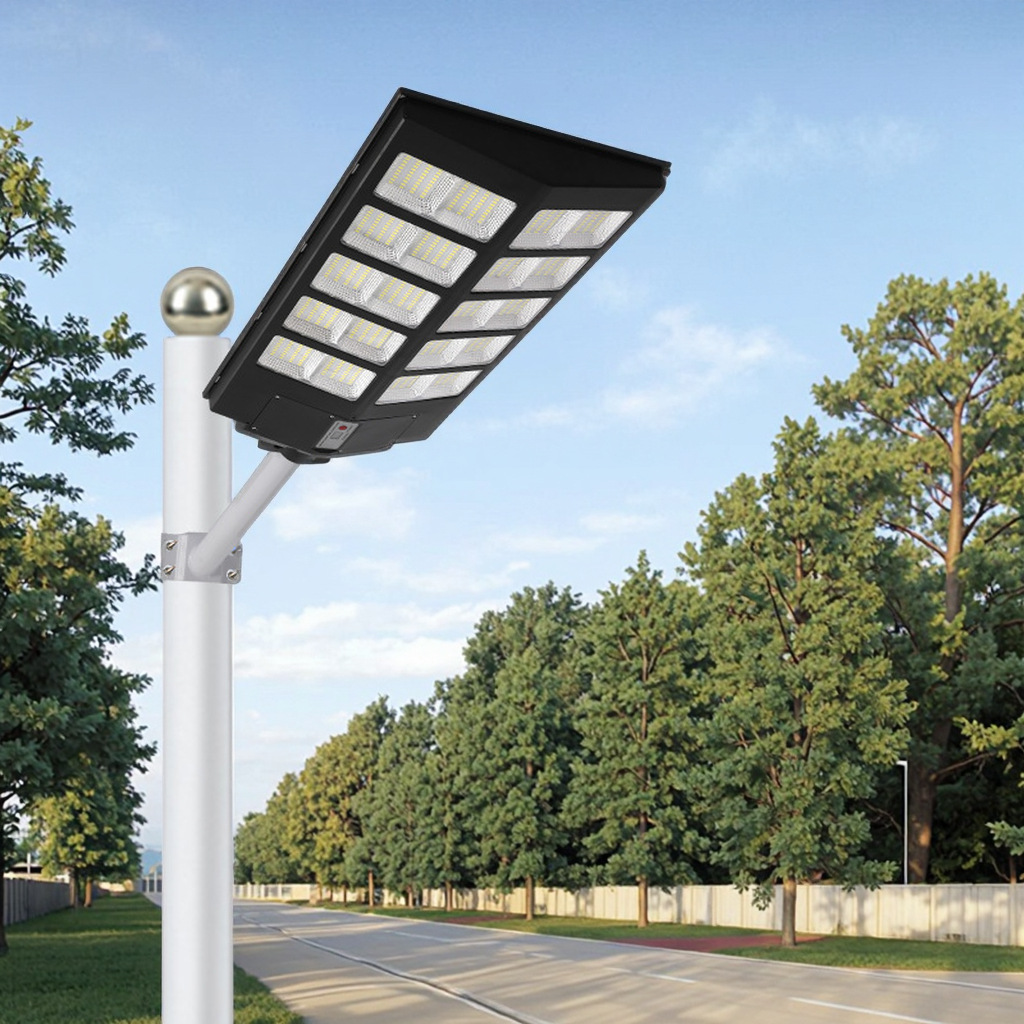 Factory solar street lamps, household integrated outdoor lighting led lamps, high-brightness remote control sensor garden lamps, multi-functional full figure