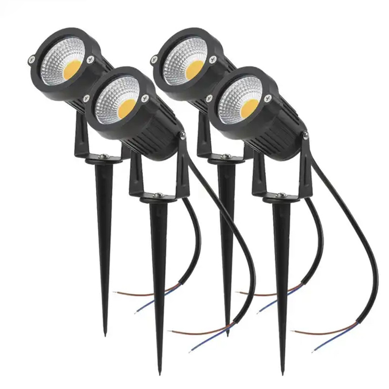Tree lights, landscape spotlights, led tree lights, outdoor waterproof ground lights, garden and courtyard lights, viewing lights, lawn lights full figure
