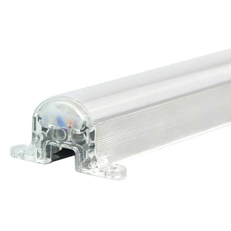Outdoor strip light led waterproof seven-color outline light, outdoor 512 building engineering lighting external control guardrail pipe Item Picture