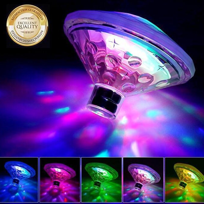 New bathtub light, diamond-shaped bath light, creative swimming pool decorative light full figure