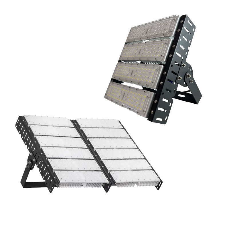 Factory wholesale of led ultra-bright high-power tunnel lights, outdoor waterproof stadium, construction site, park high-pole plum blossom lighting fixtures Application Scenario