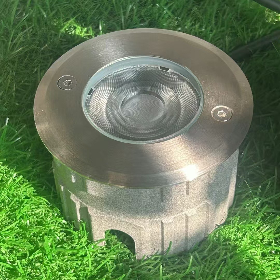 Outdoor waterproof ground lights, embedded ground lights, led floodlights, courtyard villa garden site lighting lights, spotlights details Picture