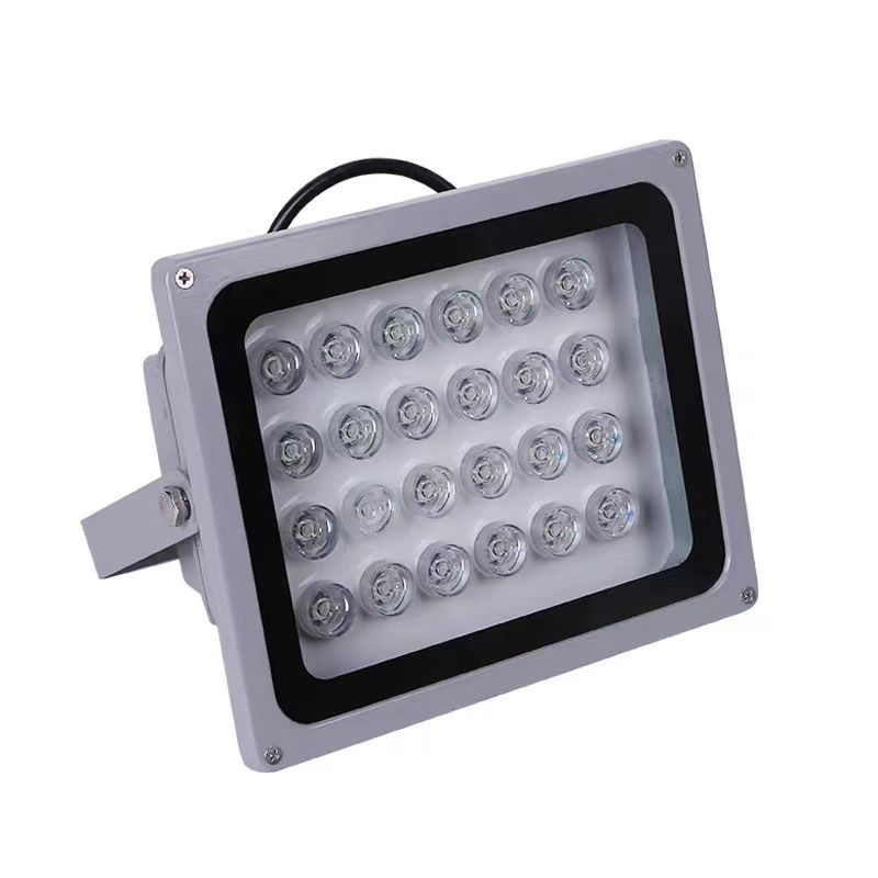 led light-controlled floodlight automatically turns on when it gets dark. Outdoor waterproof parking barrier, camera surveillance, supplementary lighting, 220v Item Picture