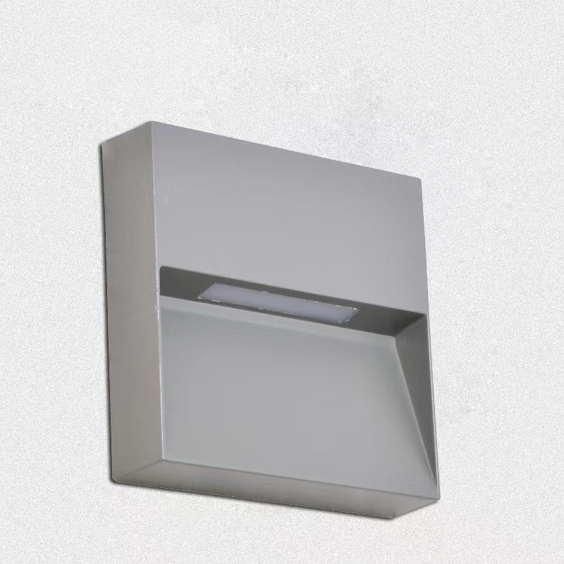 led exposed wall lamps, outdoor staircase, garden, villa, fence, cinema, step lights, sensor base, tread, corner lights Specification drawing