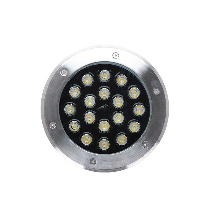 LED ground lights, outdoor waterproof embedded courtyard corridor corner ground lights, park lawn embedded tree shooting lights Item Picture
