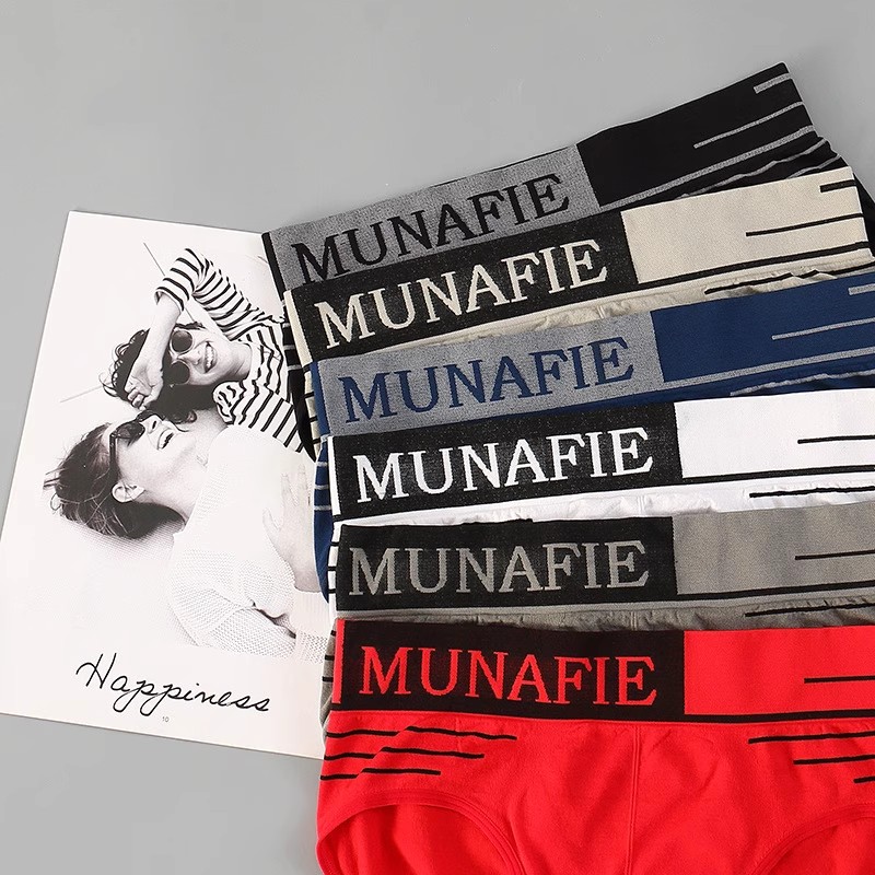 Polyester men's underwear, U-convex mid-waist, comfortable, high-elasticity, breathable, short-soled and trouser cuffs Application Scenario