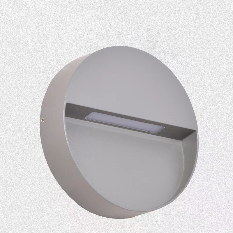 led exposed wall lamps, outdoor staircase, garden, villa, fence, cinema, step lights, sensor base, tread, corner lights Application Scenario