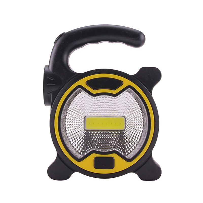 COB portable searchlight 3AA dry battery Camping lamp Mini Portable Camping Tent Lamp flashlight details Picture
