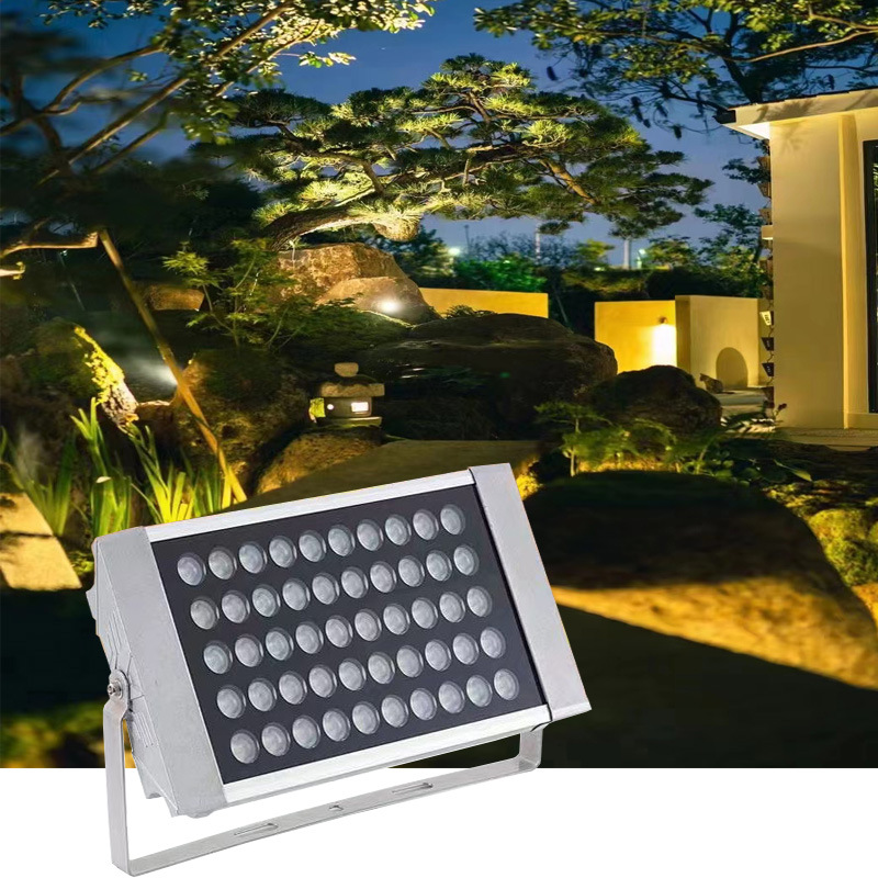 Outdoor spotlights, exterior wall spotlights, waterproof led floodlights, wall-washing lights, tree lighting lights, garden lighting and landscape spotlights Specification drawing