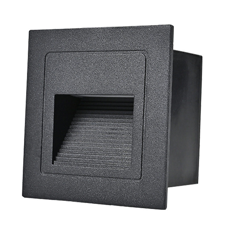 Outdoor waterproof floor light 86 step light, trestle light, recessed skirting foot light, corner light, floor light, staircase side wall light Item Picture